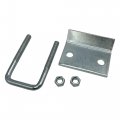 4 Pack Strut To Beam Clamp With Square U-bolt And Nuts 13 16 1-5 8 Channel