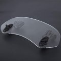 Windshield Universal Adjustable Motorcycle Modified Windscreen Spoiler Air Deflector Transparent Small