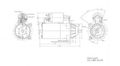 Tyc 1-03270 Ford Windstar Replacement Starter 