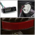 Auto Dynasty Compatible With Dodge Ram Pickup 3rd Gen Pair Of Black Housing Smoked Lens Led Brake Tail Lights