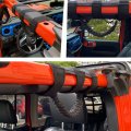 4x Roll Bar Grab Handles Grip Handle For Jeep Wrangler Yj Tj Jk Jku Jl Jlu Sports Sahara Freedom Rubicon Unlimited X Gladiator 