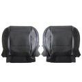 Bottom Seat Covers For Subaru Outback 2015 2019 Black Perforated Microfiber Leather Replacement Driver And Passenger Side All 