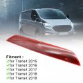 Secosautoparts Bk3z13466a Red Rear High Mount 3rd Third Brake Light Compatible With Ford Transit 150 250 350 2015 2016 2017