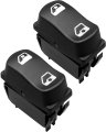 5pin Driver Side Window Lift Switch For Peterbilt 389 365 367 384 386 387 Replace 1609209pkg 577 75607 2 Pack Black Rocker 