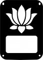 Jeeptails Lotus Flower Tail Lamp Light Covers For Jeep Jk Wrangler Black Set Of 2 