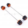 Httmt Frame003-f R- Front Rear Axle Wheel Fork Protector Sliders Compatible With 1050 1290 Super Adventure