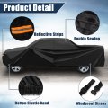 X Autohaux Pickup Truck Cover For Ford F150 Crew Cab 6 5ft Bed 4 Door 2004-2021 Outdoor Waterproof Sun Rain Dust Wind Snow