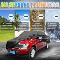 X Autohaux Pickup Truck Cover For Ford F150 Crew Cab 6 5ft Bed 4 Door 2004-2021 Outdoor Waterproof Sun Rain Dust Wind Snow