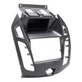 2din Dashboard Radio Panel For 2014-2018 Ford Transit Connect Tourneo Abs Plastic Black Painted W Harness
