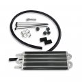 Demotor Performance Universal Aluminum Remote Transmission Oil Cooler 15-1 2 X 5 3 4 