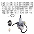 Waltyotur Motorcycle Carburetor Replacement For Honda Crf100f Xr100 Xr100r Xl100 Xl100s