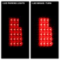 Acanii For Black 1988-1998 Chevy Silverado C K Suburban Tahoe Sierra Led Tail Lights Lamps Driver Passenger Side