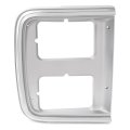 Hecasa Right Headlight Bezel For 1985-1991 Chevy Chevrolet G10 G20 G30 P20 P30 Gmc G1500 G2500 G3500 P2500 P3500 Replacement 