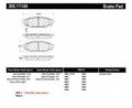 Centric 300 11140 Brake Pad With Shoe Semi-metallic 