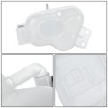 Auto Dynasty Gm3014153 Factory Style Car Coolant Overflow Reservoir Tank With Cap For Chevy Spark 1 2l 13-15 White 