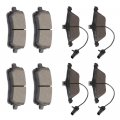 Aintier Automotive Replacement Brake Pads Front Rear Fit For Audi A6 Quattro 2005-2011 For S4 2004-2009