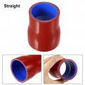 Uxcell 50-60mm 2 -2 4 Id Straight Silicone Reducer Hose Coupler Intercooler Tube Red For Car Intake Piping