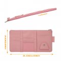 Tomall Car Sun Visor Organizer Pocket Storage Pouch Holder Registration And Document Personal Belonging Auto Interior