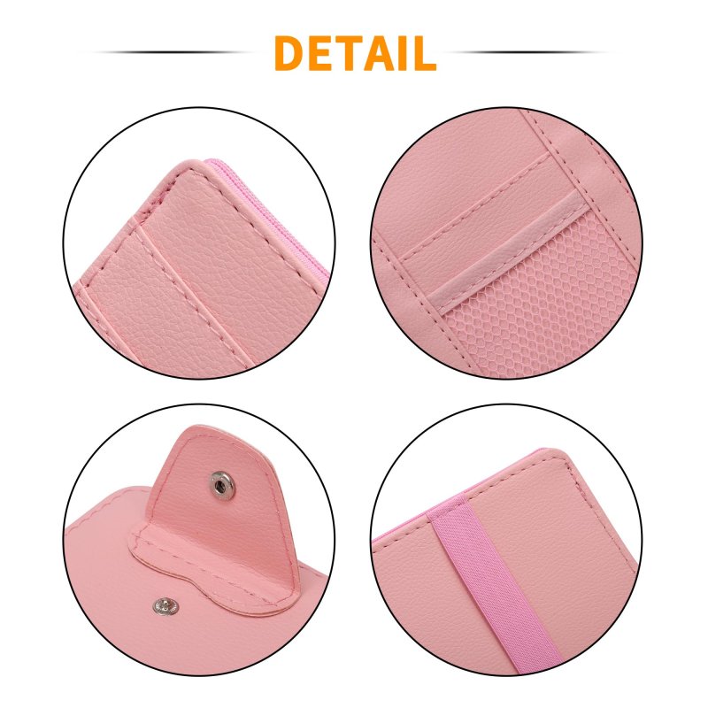 Tomall Car Sun Visor Organizer Pocket Storage Pouch Holder Registration And Document Personal Belonging Auto Interior