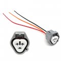 Hisport Fog Light Turn Signal Connector Pigtail 3 Wire For Nissan Mazda Subaru 1pcs 