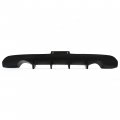 Kuafu Rear Lower Bumper Diffuser Lip Compatible With 2003-2007 Infiniti G35 Coupe 2dr Black