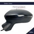 Spieg Driver Side Mirror Replacement For Chevrolet Cruze 2017-2019 Power Heated Turn Signal Blind Spot Monitoring Ptm Black