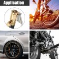 X Autohaux 100cm 39 37 Tire Inflator Pump Hose With Locking Air Chuck Deflated For Car Motorcycle