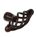 Gliderite Hardware 3041-orb-10 2 Inch Diameter Oil Rubbed Bronze Oval Birdcage Cabinet Knob 10 Pack 