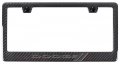 Au-tomotive Gold Inc Officially Licensed Real Carbon Fiber And Abs Uv Printed License Plate Frame For Dodge Ghost