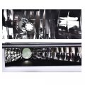 Led Drl Headlights For Ford Bronco F150 F250 F350 1992-1996 Bumper Headlamp Cleara Lensa Chrome Housinga Cleara Reflector