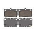 Disc Brake Pads For Lexus Gs430 2006 2007 Low Metallic Friction Front Position Mechanical Pad Wear Sensor 2 Inner Height 3 47 