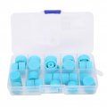 30pcs R134a Air Conditioning System Seal Caps 19mm High Side 15mm Low Port A C Refrigeration Charging Service Cap Auto Ac Valve 