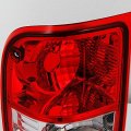 Akkon For Ford Ranger Pickup Truck Red Clear Rear Tail Lights Brake Lamps Turn Signal Replacement Left Right