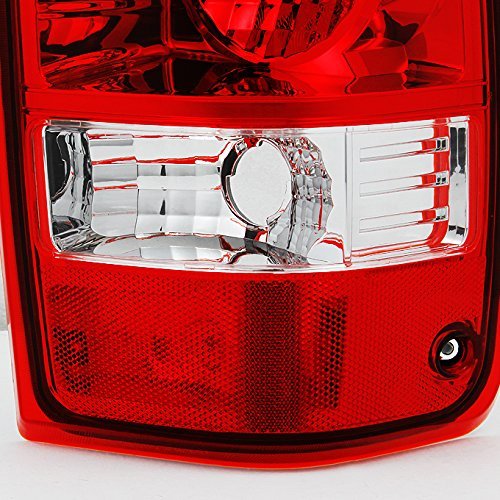 Akkon For Ford Ranger Pickup Truck Red Clear Rear Tail Lights Brake Lamps Turn Signal Replacement Left Right