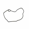 Polaris Rzr Stator Cover Gasket Genuine Oem Part Qty 1