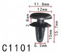 Autobahn88 Luggage Carrier Clip Compatible With Mitsubishi Universal Use Pack Of 20
