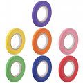 Uxcell 7pcs 5mm 0 2 Inch Wide 20m 21 Yards Masking Tape Painters Rolls 7 Colors