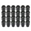 Ocpty 12x1 25 Wheel Lug Nuts 24pcs Closed Black Nut 1 395 0 9 Oem Factory Replacement For Infiniti Nissan