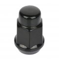 Ocpty 12x1 25 Wheel Lug Nuts 24pcs Closed Black Nut 1 395 0 9 Oem Factory Replacement For Infiniti Nissan