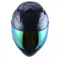 Wow Motorcycle Full Face Helmet Street Bike Racing Carbon Fiber Black