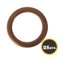 Engine Oil Drain Plug Gaskets For Mercedes Benz Gla45 Amg Gle400 2019 25 Piece Copper Set Replacement 7603014106 7603 012102