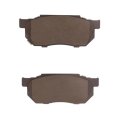 Disc Brake Pads For Honda Crx 1990 1991 Semi Metallic Friction Material 1 78 Inner Height 4 55 In Width