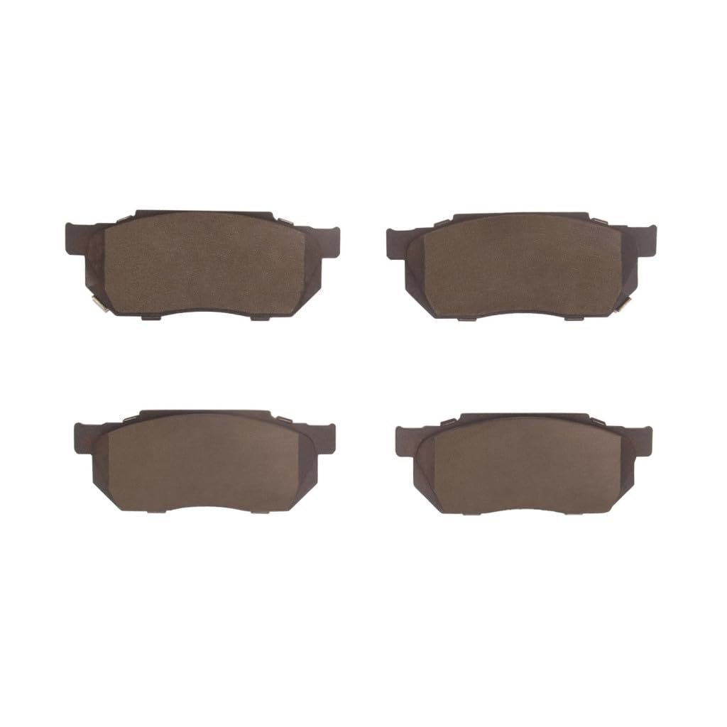 Disc Brake Pads For Honda Crx 1990 1991 Semi Metallic Friction Material 1 78 Inner Height 4 55 In Width