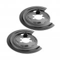 Emergency Parking Rear Brake Dust Shield Backing Plates Pair Fits 2002-2007 Dodge Ram 1500 2003 Van 2003-2006 Durango 