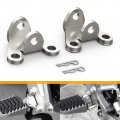 Nicecnc Lowered Footpeg Bracket Compatible With Yamaha Tenere 700 Xt 2019-2024 Tenere Rally Edition 2020-2024 700 World Raid