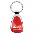 Au-tomotive Gold Inc Officially Licensed Red Teardrop Key Fob For Jeep Renegade