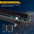 Willpower 12 Inch 180w Led Light Bar Spot Flood Combo Beam 12v 24v Fog Work Lamps Driving Offroad Lights For 4x4 Truck Tractor