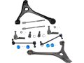 Front Lower Control Arm Ball Joint Tie Rod End And Sway Bar Link Kit 10 Piece For 1998-2005 Mercury Sable Models From 05 13 