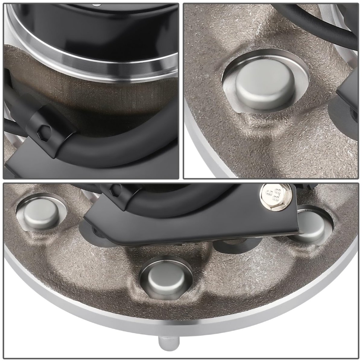Auto Dynasty Factory Style Front Wheel Bearing Hub Assembly With Abs Sensor Cable And Plug For Chevy Colorado Gmc Canyon Isuzu