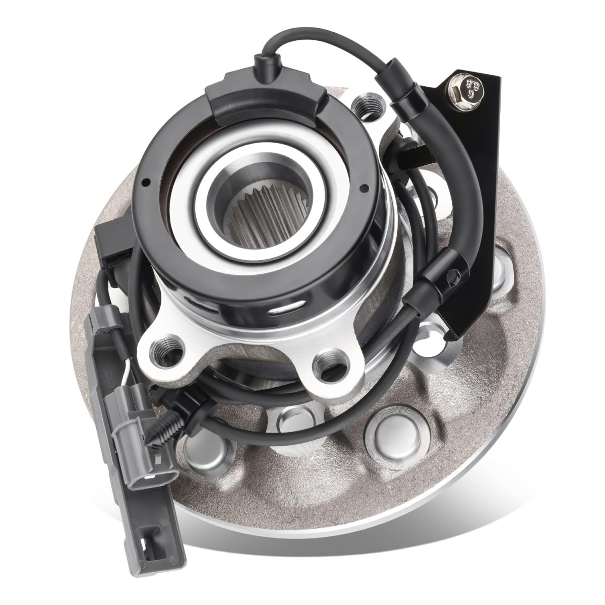 Auto Dynasty Factory Style Front Wheel Bearing Hub Assembly With Abs Sensor Cable And Plug For Chevy Colorado Gmc Canyon Isuzu